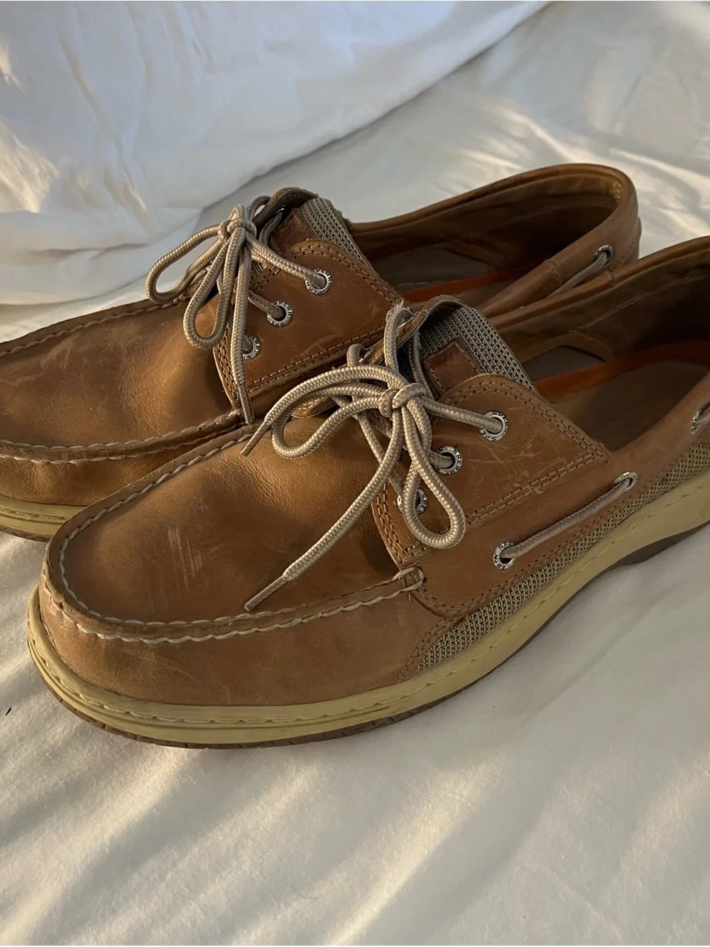 Sperry Brown Leather Classic 2-Eye Boat Shoes
